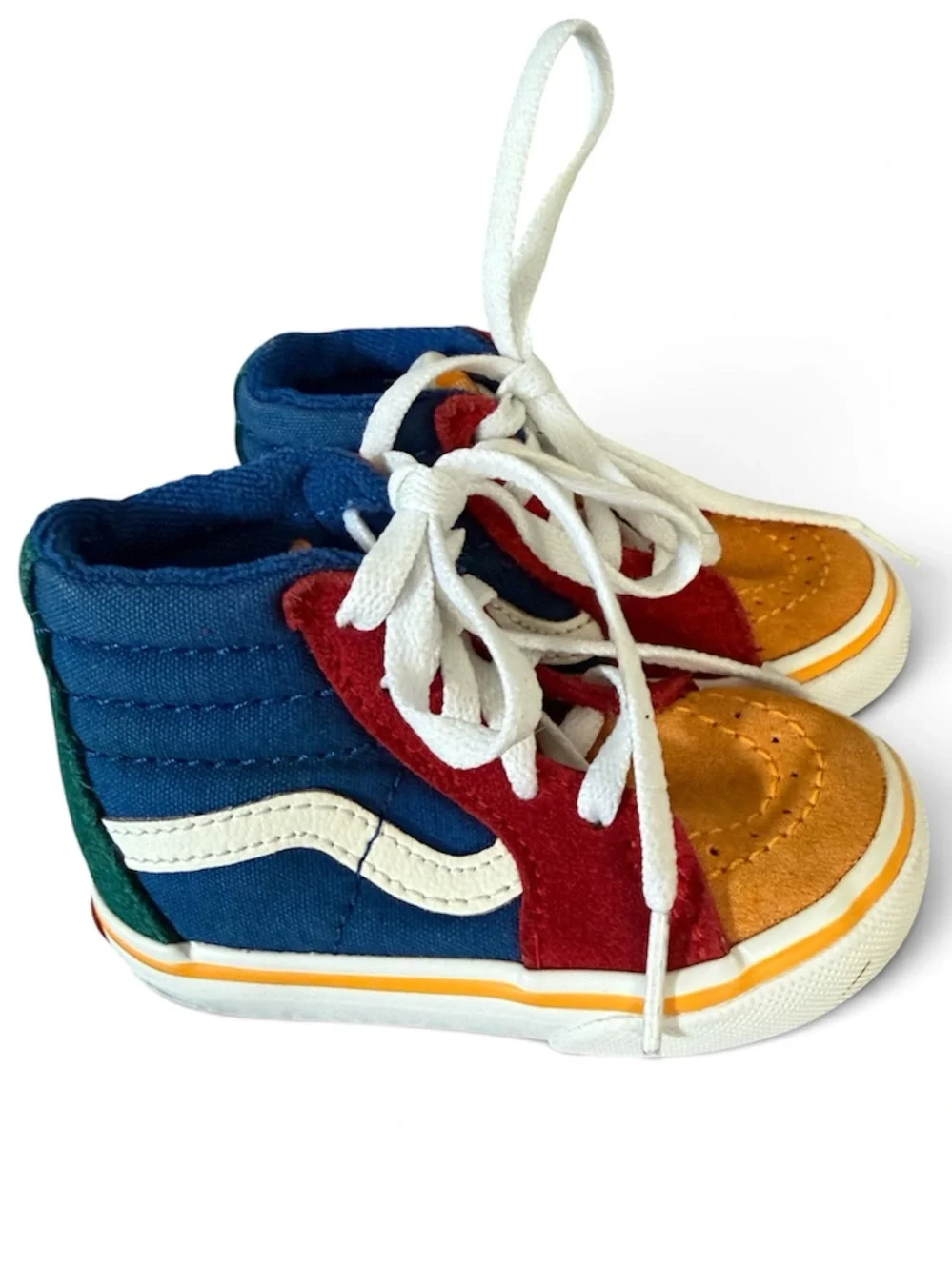 VANS Sk8-Hi Primary Block US TODDLER SIZE 4